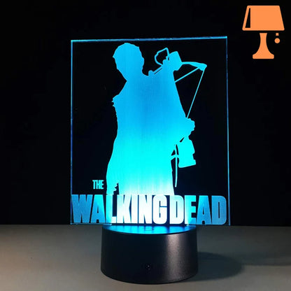 lampe walking dead 3d