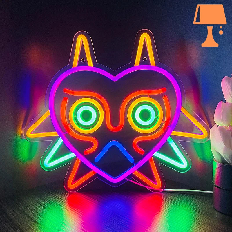 lampe zelda majora's mask design