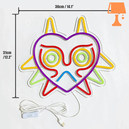 lampe zelda majora's mask mesure