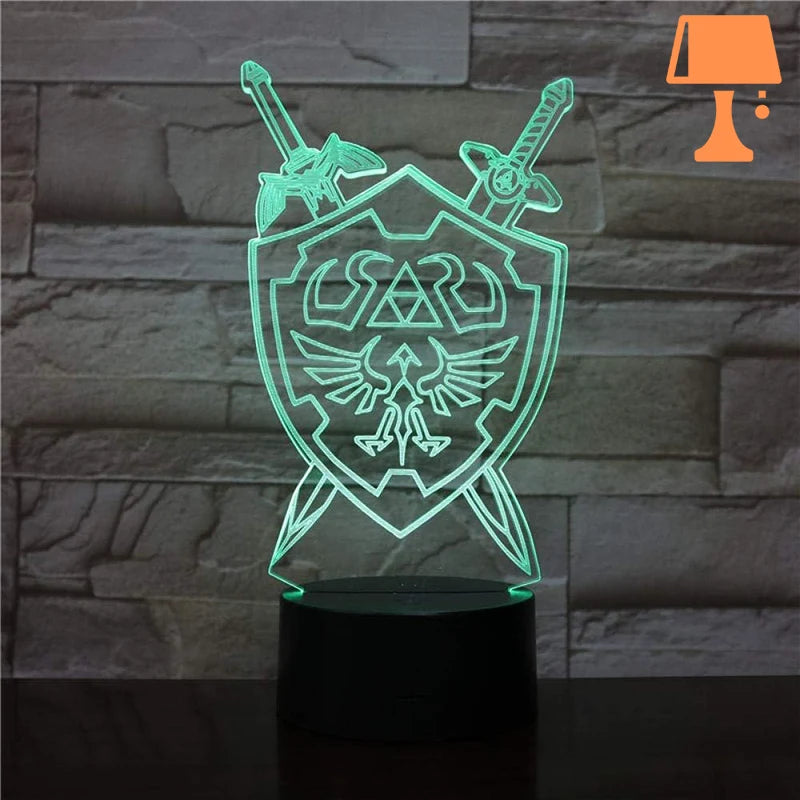 lampe zelda swchert vert