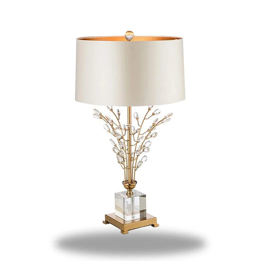 lampe cristale or luxe