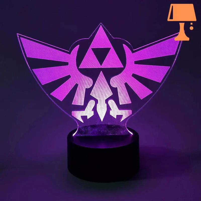 lampe de bureau zelda design