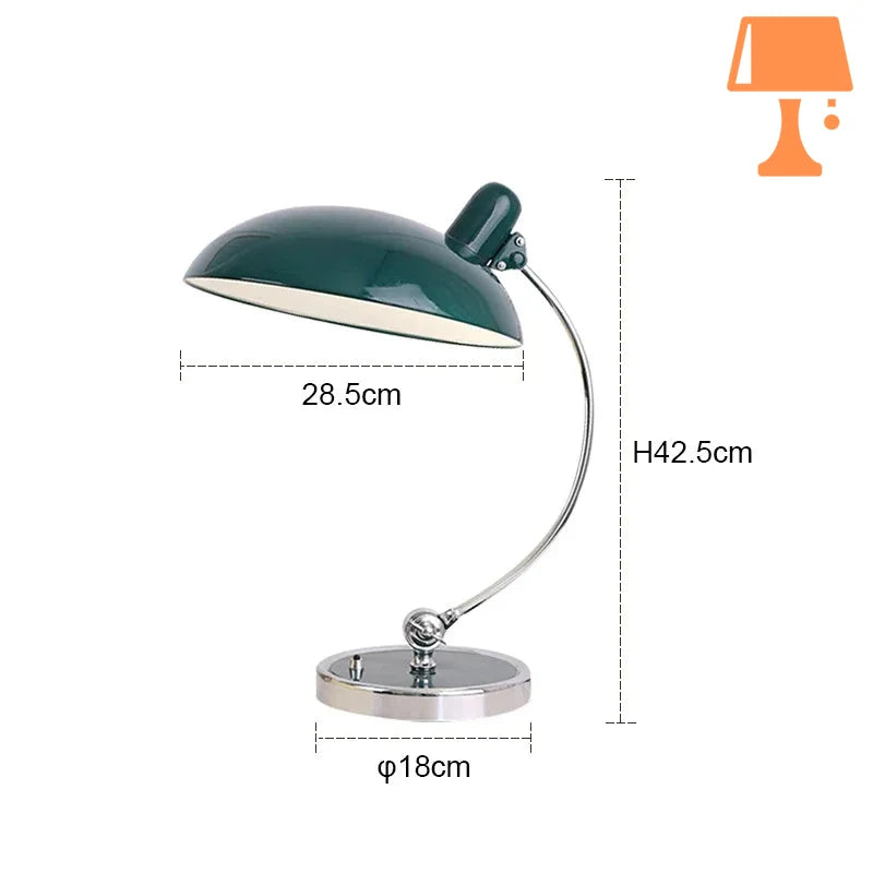 lampe de chevet design pour salon vert