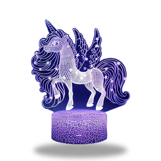 lampe de chevet enfant licorne  design