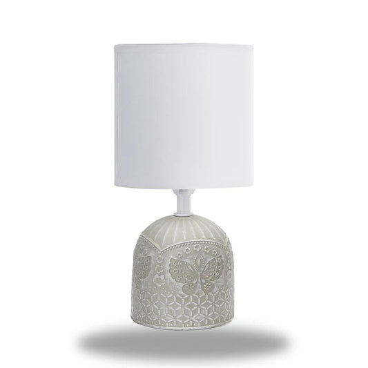 lampe de chevet grise design