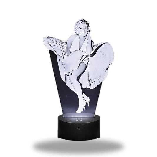 lampe de chevet marilyn monroe