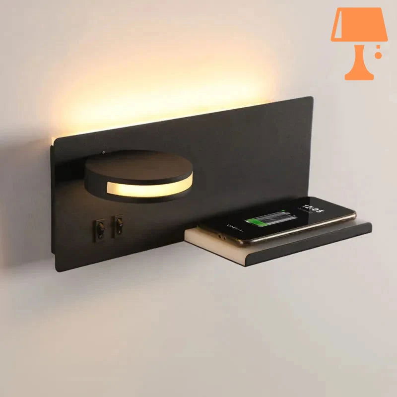 lampe de chevet murale tablette originale