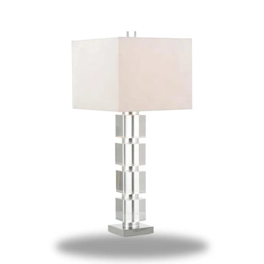 lampe de chevet pied cristal