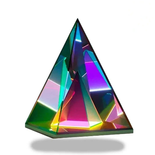 lampe de chevet triangles