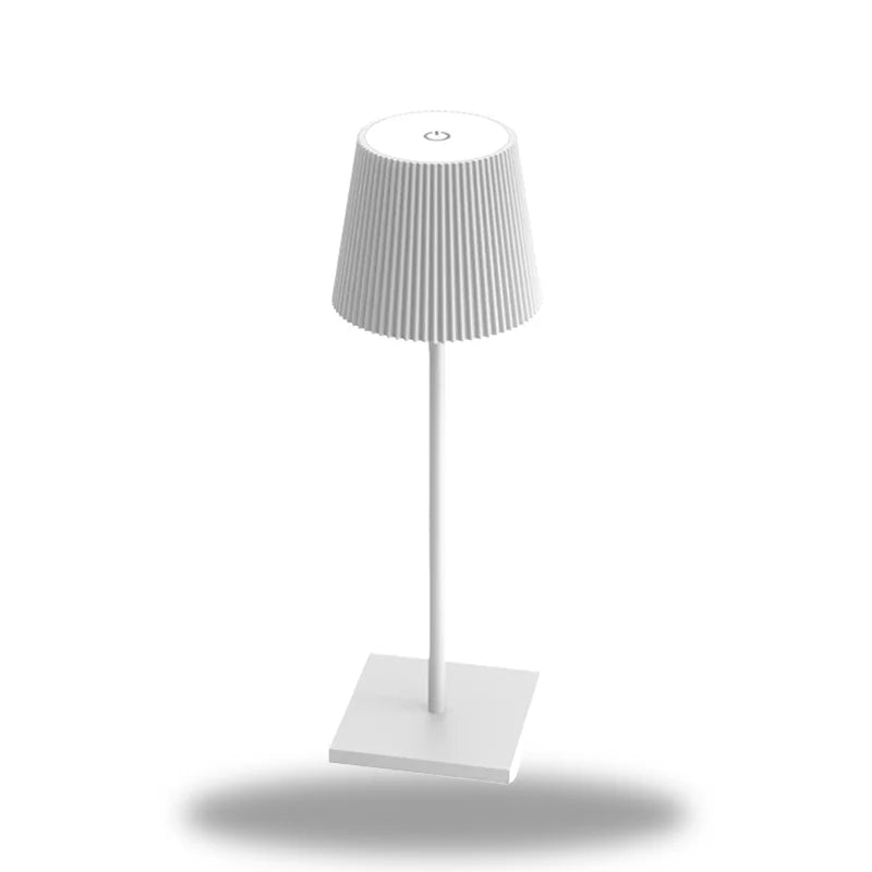 led lampe de chevet blanche