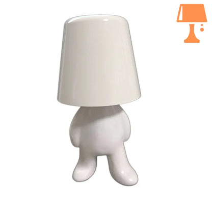 petite lampe de chevet moderne blanc a