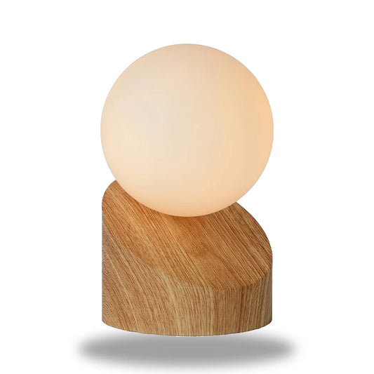 petite lampe chevet opaline