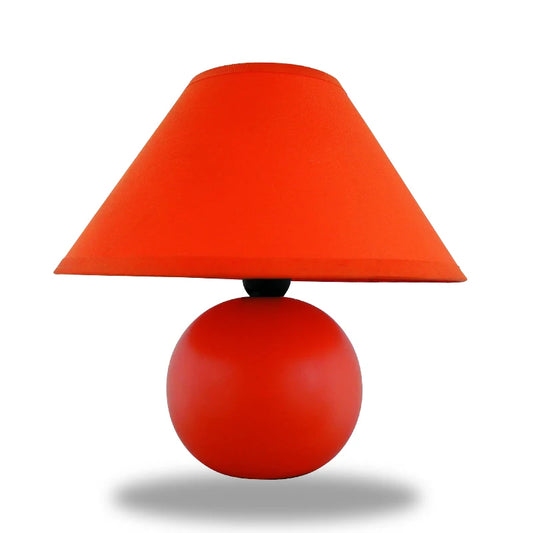 petite lampe chevet rouge