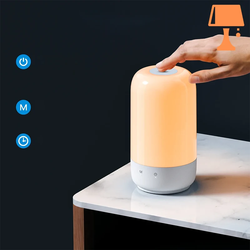 smart wind lampe de chevet tactile