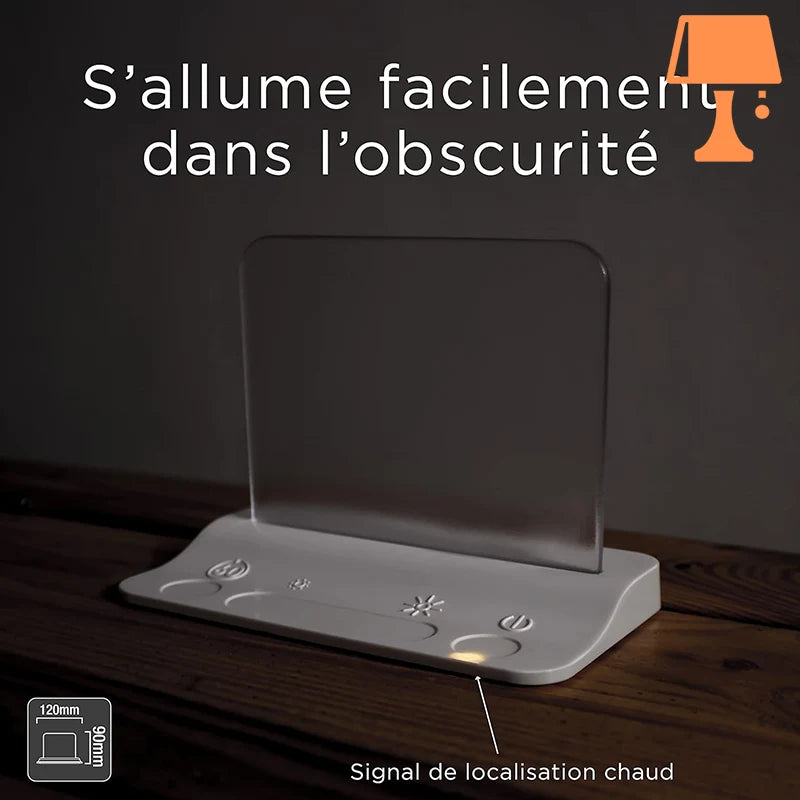 toute petite lampe de chevet éteint