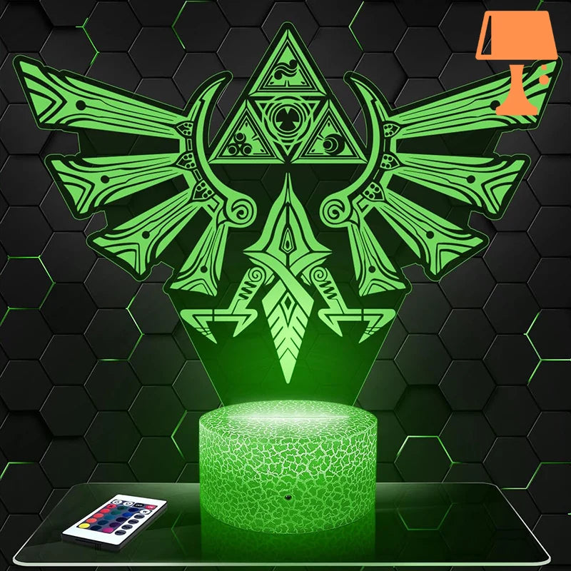 triforce lampe design