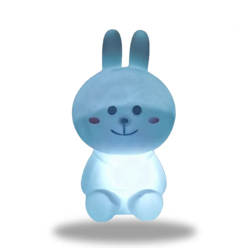 veilleuse lapin bleu