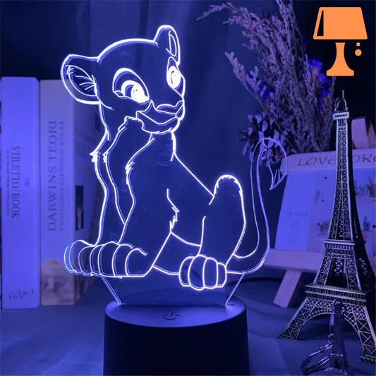 Veilleuse Simba le Roi Lion Design