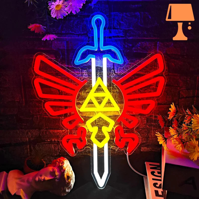 zelda master schwert lampe originale