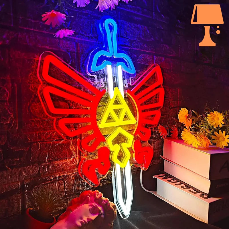 zelda master schwert lampe rouge