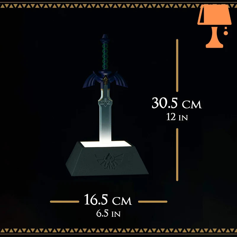 Zelda Master Sword Lampe Mesure