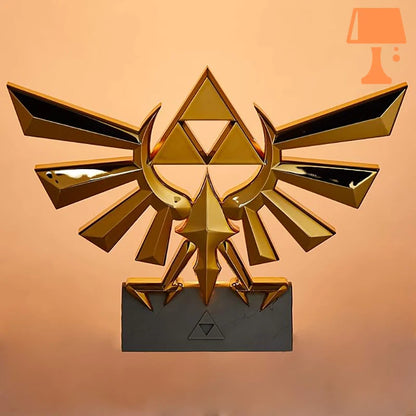 Zelda Triforce Lampe Dorée