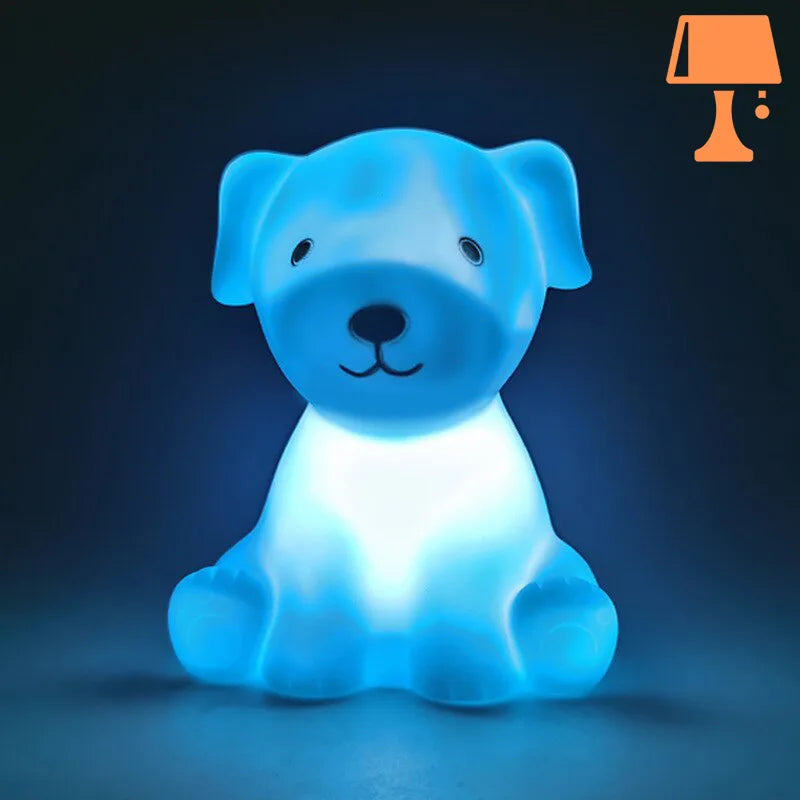 Lampe-chiot-enfant