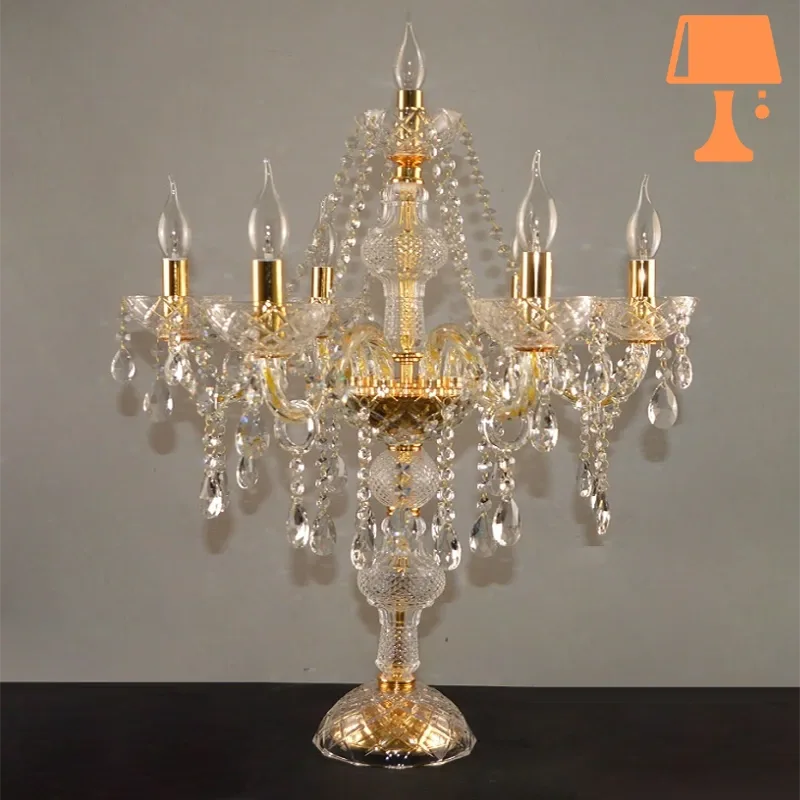 Lampe-cristal-doree