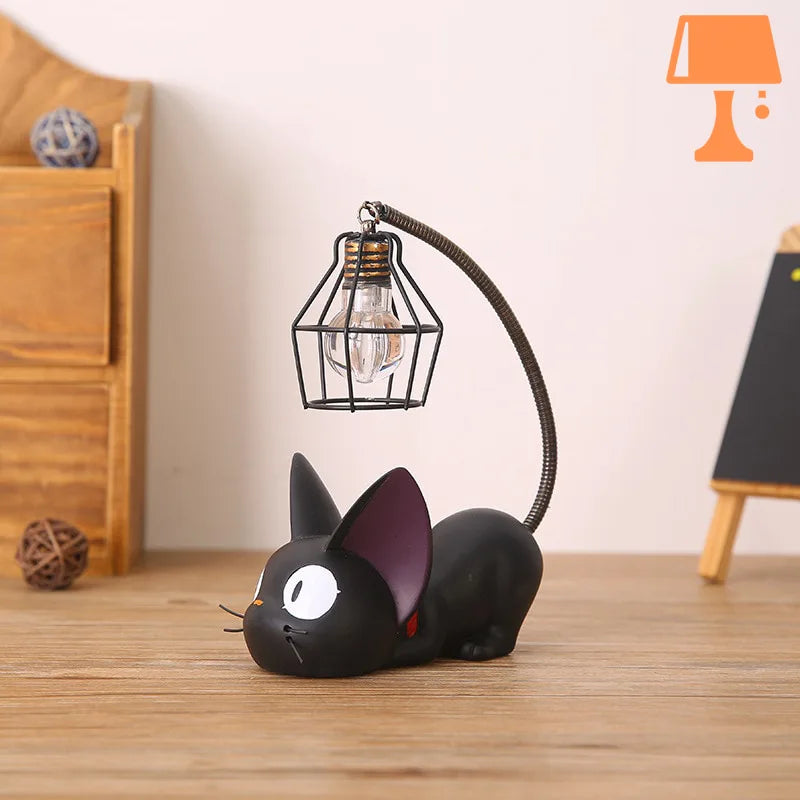 Lampe-de-chambre-chat-noir