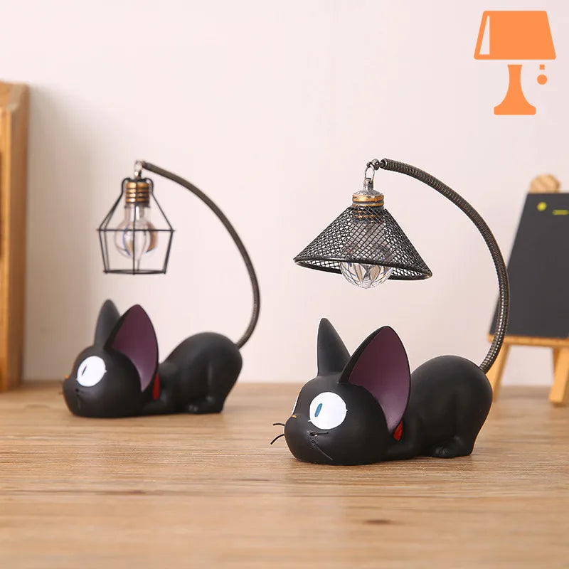 Lampe-de-chevet-chat-noir