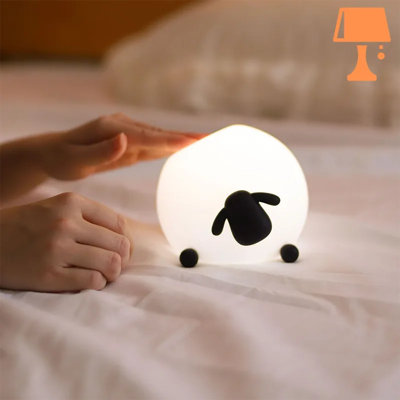 Lampe-mouton-tactile