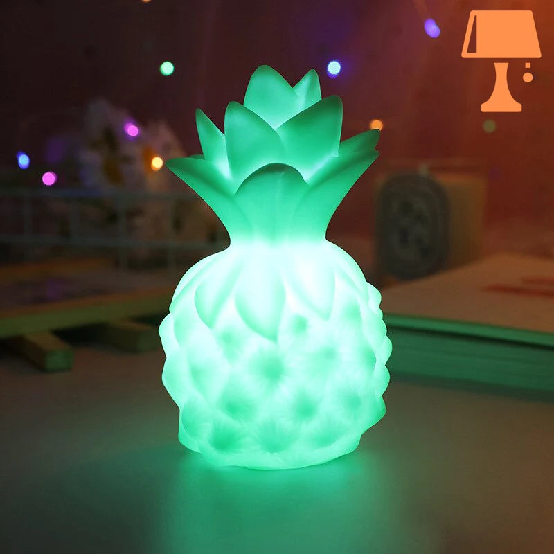 lampe-ananas-bleu