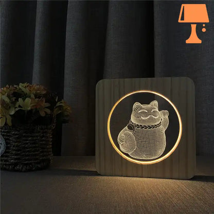 lampe-bois-chat