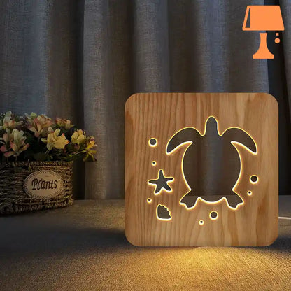 lampe-bois-tortue