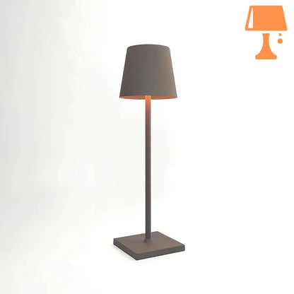 lampe-carre-marron