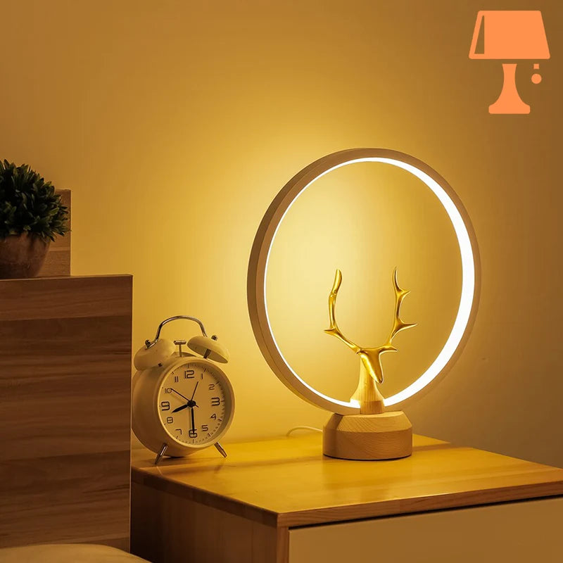 lampe-cerf-bois