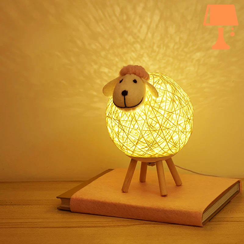 lampe-de-chevet-enfant-forme-mouton