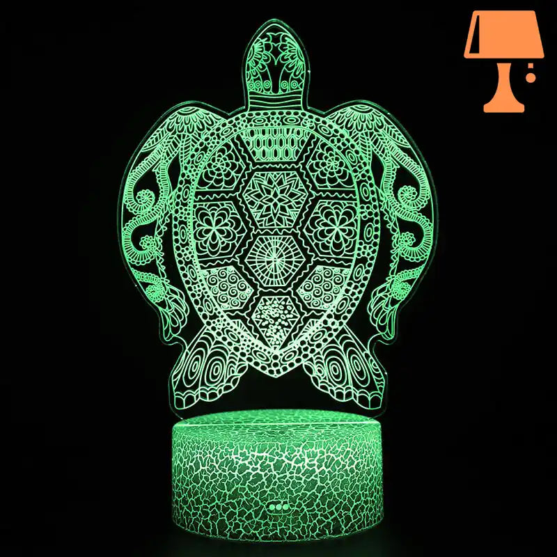 lampe-de-chevet-enfant-forme-tortue