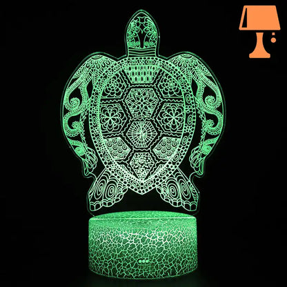 lampe-de-chevet-enfant-forme-tortue