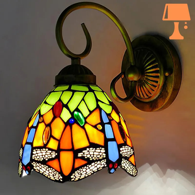 lampe-de-chevet-murale-style-tiffany