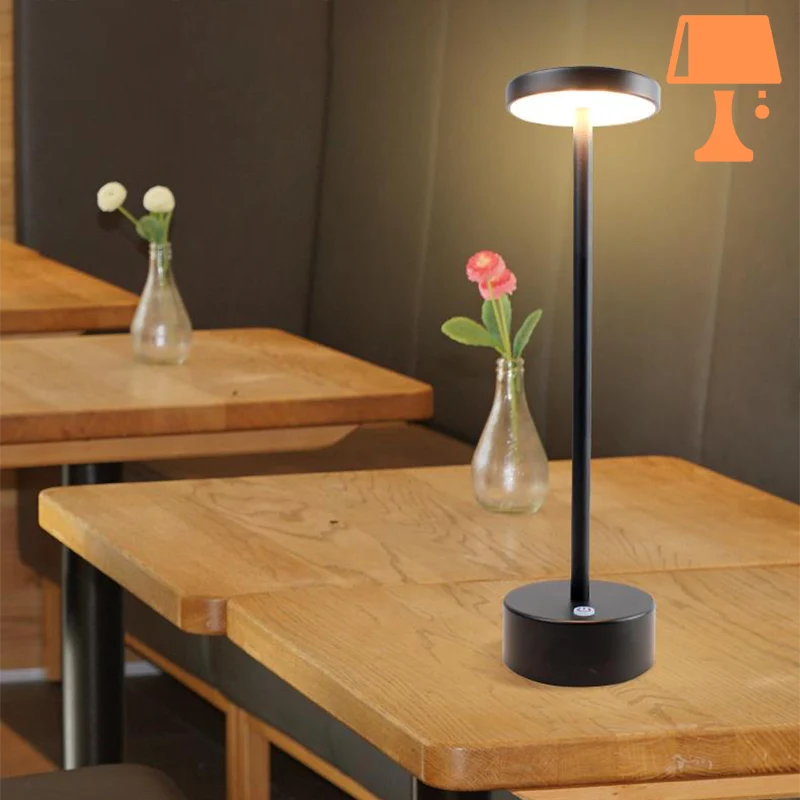 ▷ Lampe de Chevet Tactile Sans Fil Design