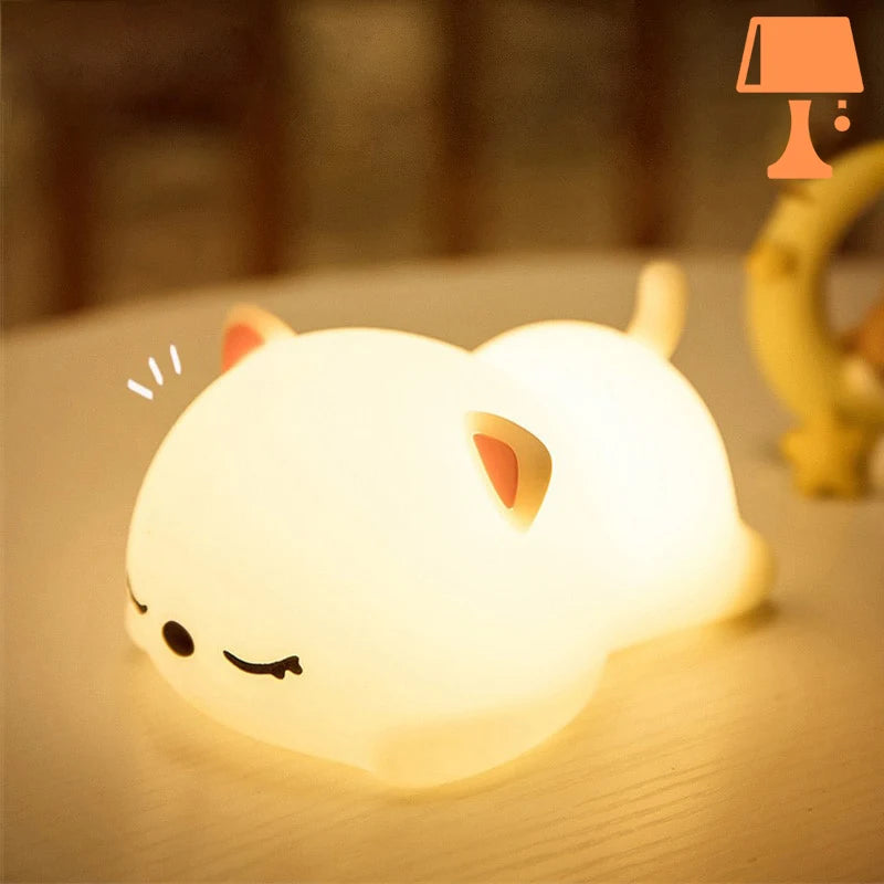 lampe-de-chevet-tactile-chat