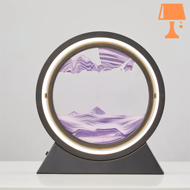 lampe-de-chevet-violette-design