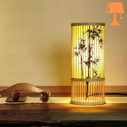 ▷ Lampe de Chevet Zen - Bois