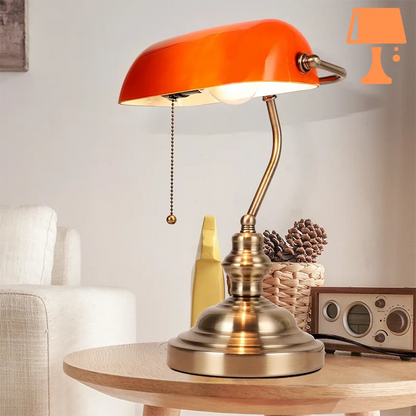 lampe-design-banquier-rouge