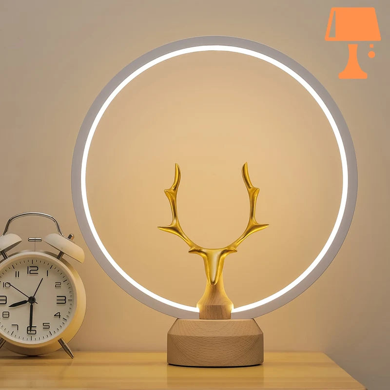 lampe-en-bois-en-forme-de-cerf