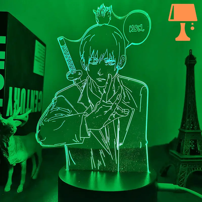 lampe-enfant-bel-homme-vert