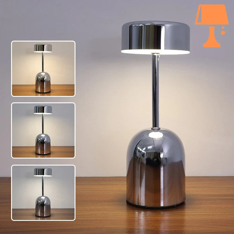 lampe-metal-chrome-tactile