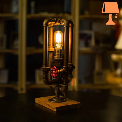 Lampe de chevet sans fil style industriel • Ma Lampe de Chevet