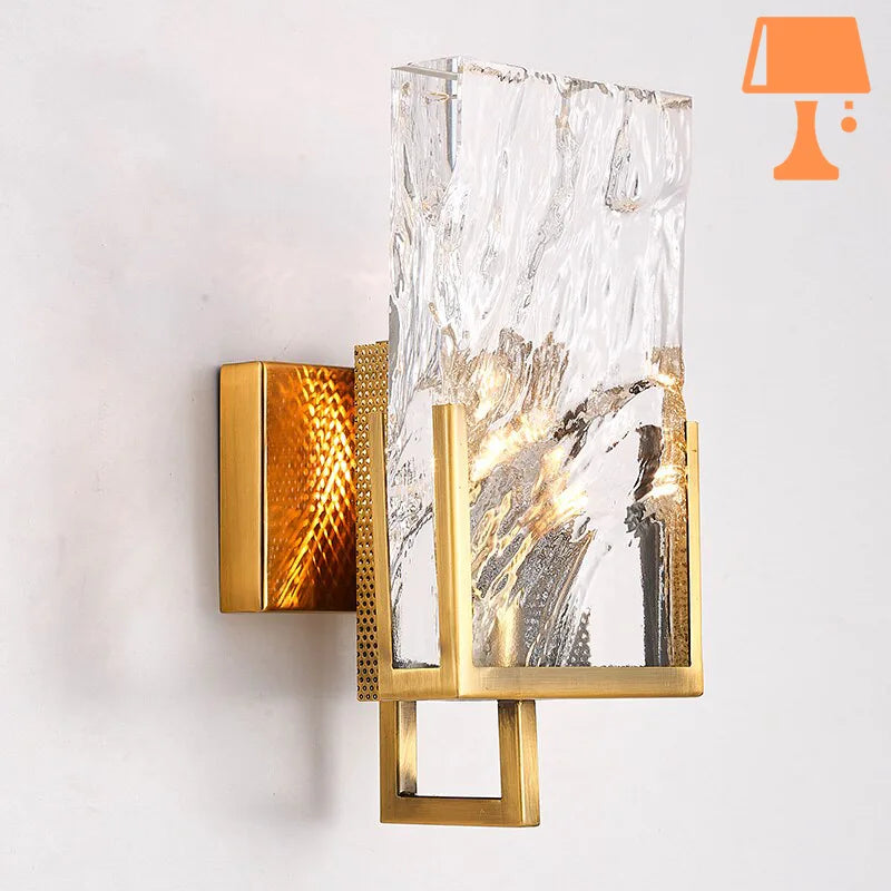 lampe-murale-cristal-design